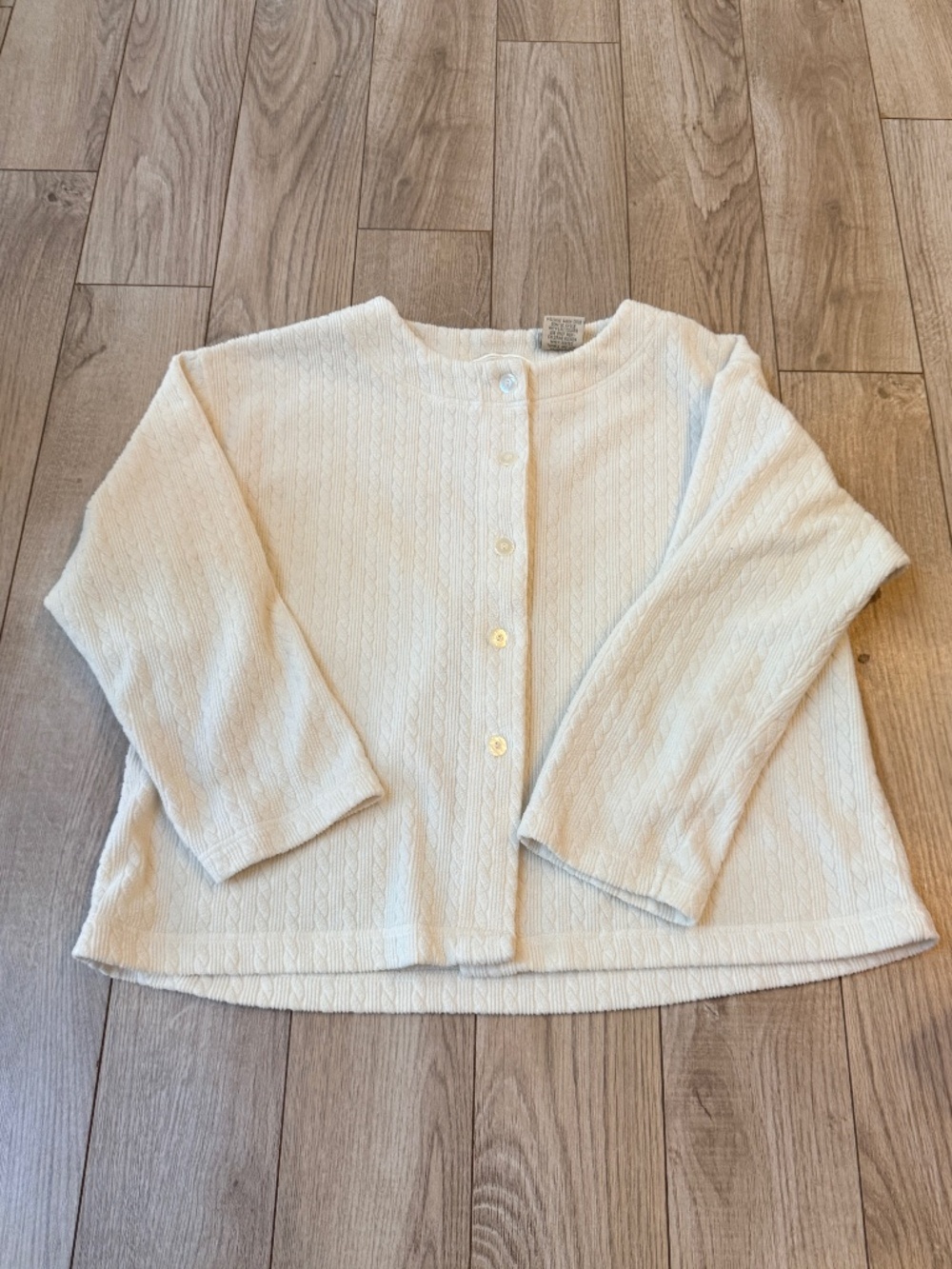 Vintage Laura Ashley Cardigan/PJ top size M